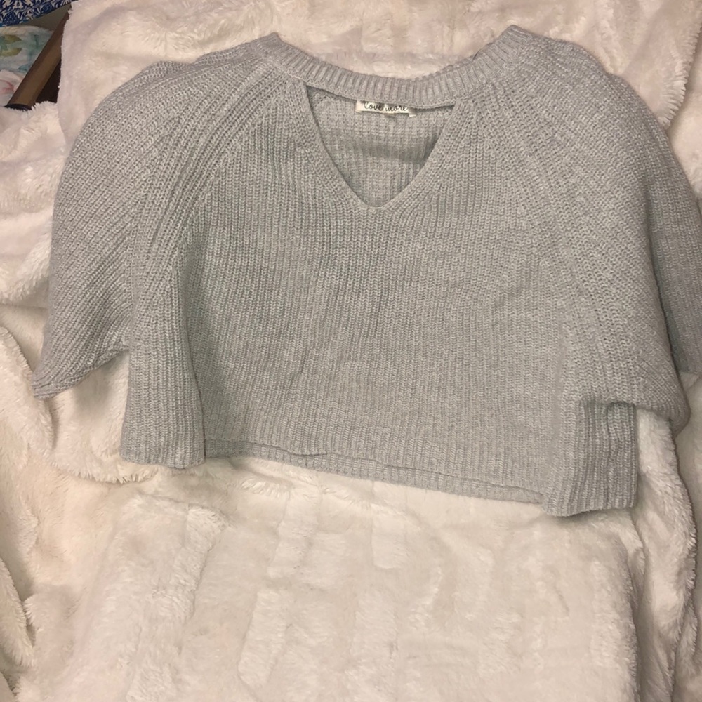 ❤️Love More❤️ Crop top sweater